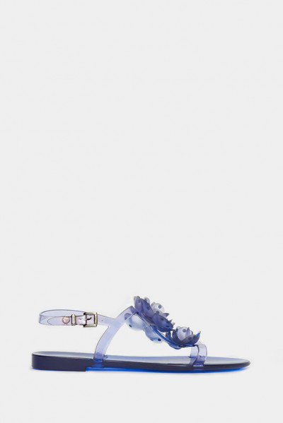 Женские босоножки Menghi синие - 813a1