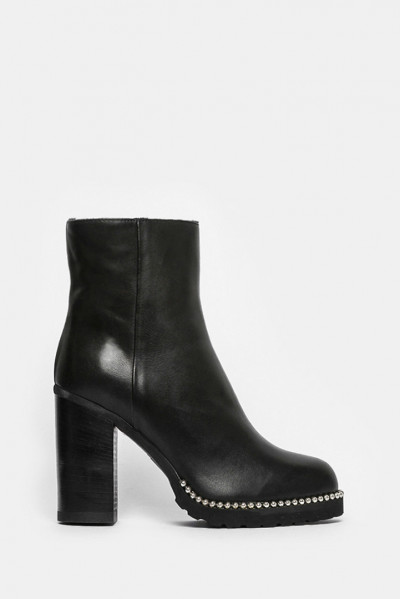 Ботильоны Ma Lo черные - 9084