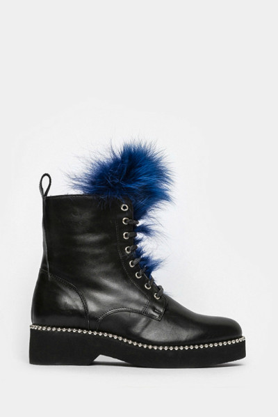 Женские ботинки Ma Lo черный - 9163