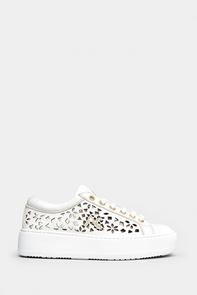 Женские кеды Alberto Ciccioli белые - AC42060w