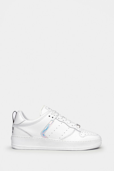 Женские кеды Cavalli Class белые - CC15312w