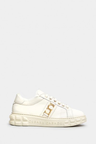Женские кеды Casadei молочные - CS45251w