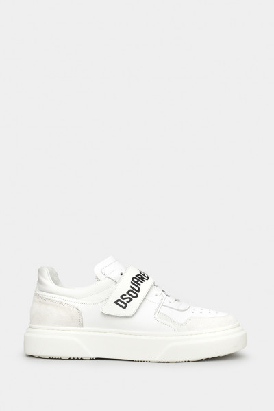 Женские кеды Dsquared белые - Dsq77750w