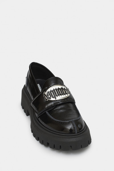 Женские лоферы Dsquared черные - Dsq79355n