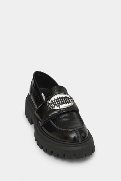 Женские лоферы Dsquared черные - Dsq79355n