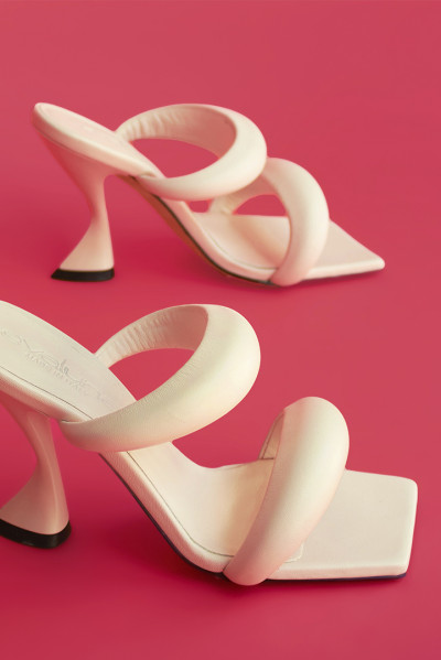 Женские мюли Evaluna молочные - EVTAY05w