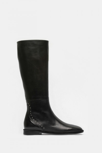 Сапоги Ma Lo черные - 9077