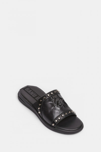 Мужские шлепанцы Banu черные - 18084