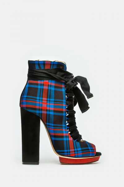 Ботильоны Elisabetta Franchi синие - 82a1