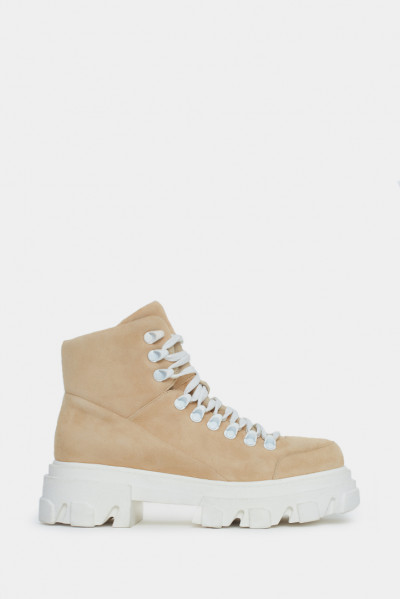 Женские ботинки Genuin Vivier бежевые - GV2825