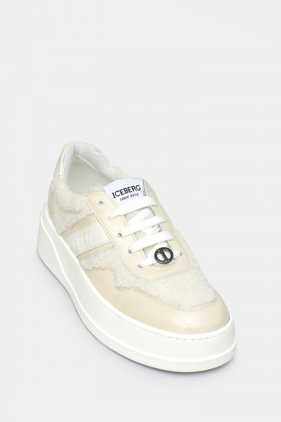 Женские кеды Iceberg бежевые - IC7801b