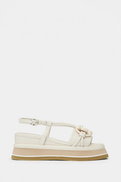 Женские босоножки Jeannot молочные - JN481y