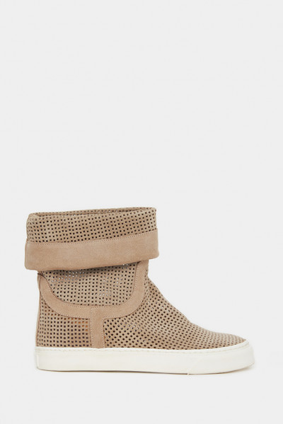 Женские сапоги Joyks бежевые - 2678