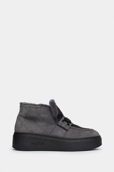Женские ботинки Kelton серые - KT2509g