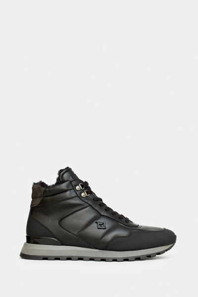 Мужские кроссовки Luca Guerrini черные - LG12226n