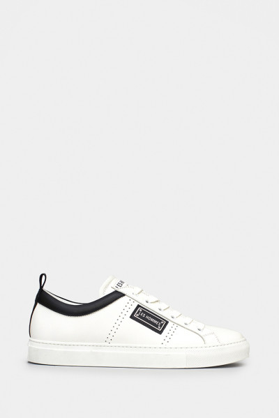 Мужские кеды Les Hommes белые - LH19908w