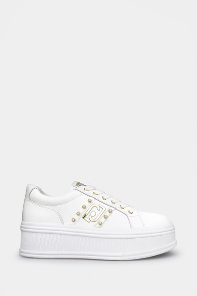 Женские слипоны Liu Jo белые - LJ3143w