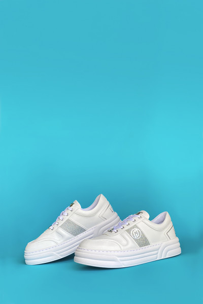 Женские слипоны Liu Jo белые - LJ2043w