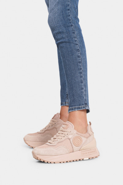 Женские кроссовки Liu Jo розовые - LJ2053r