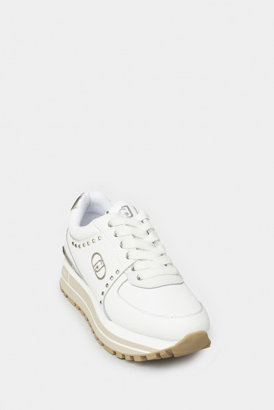 Женские кроссовки Liu Jo белые - LJ5019w