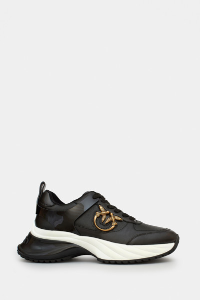 Женские кроссовки Pinko черные - PN0027n