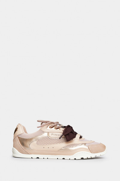 Женские кеды Pinko пудровые - PN020b