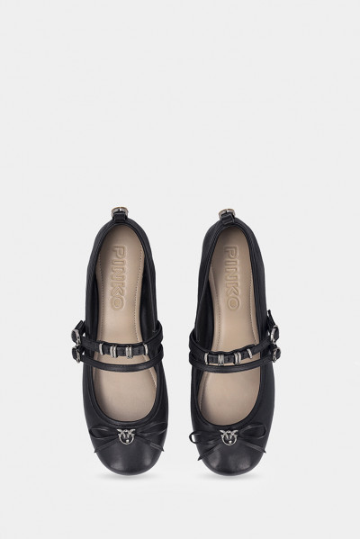 Женские балетки Pinko черные - PN0297n