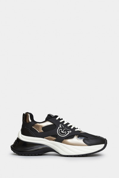 Женские кроссовки Pinko черные - PN067n