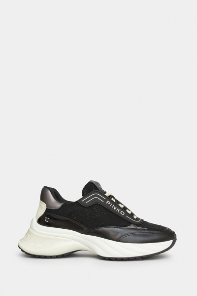 Женские кроссовки Pinko черные - PN096n