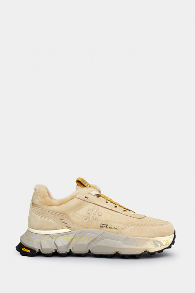 Женские кроссовки Premiata бежевые - PR446b