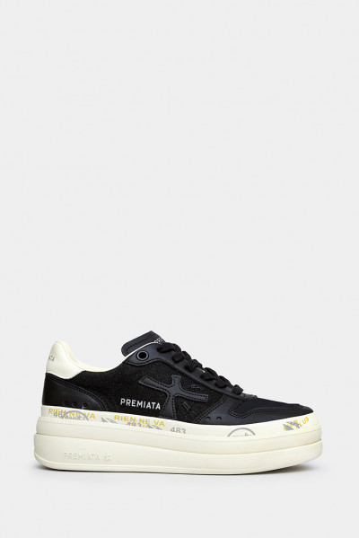 Женские кеды Premiata черные - PR6795n