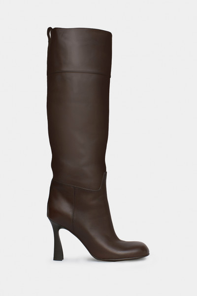 Женские сапоги Premiata коричневые - PR7161m