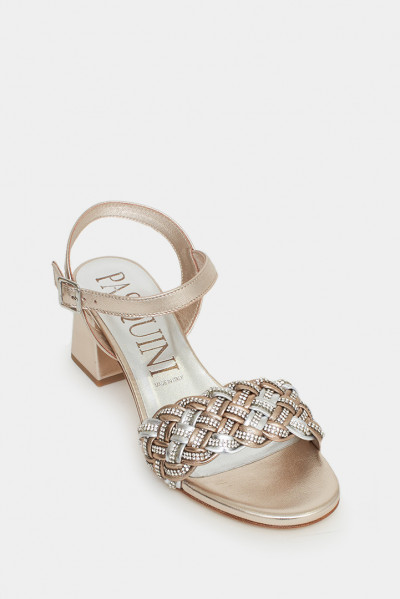 Женские босоножки Pasquini бронза - PS2382br