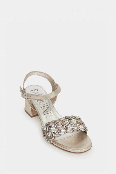 Женские босоножки Pasquini бронза - PS2382br