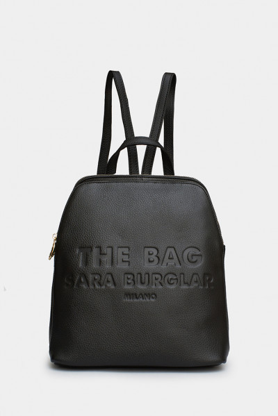 Женская сумка-рюкзак Sara Burglar черная - SB1378t фото №1 Женская сумка-рюкзак Sara Burglar черная - SB1378t