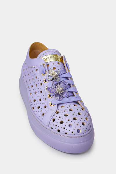 Женские кеды Stokton лаванда - ST132v