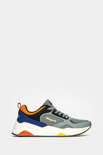 Кроссовки Blauer USA серые - tokgR