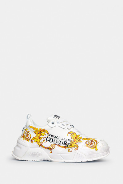 Женские кроссовки Versace Jeans белые - VJSF4w