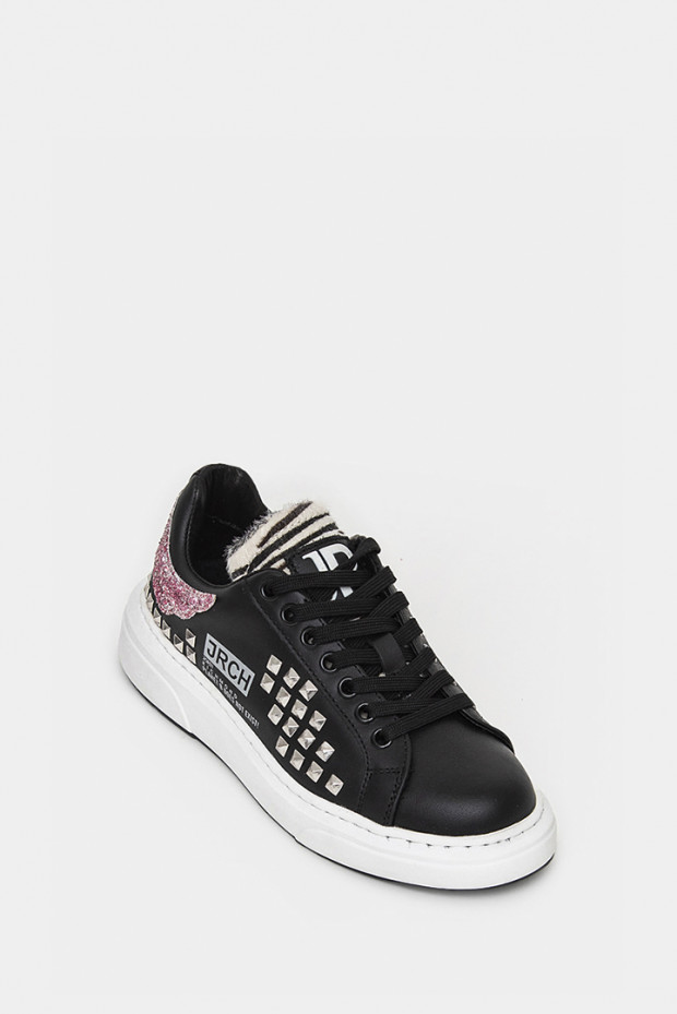  Жіночі кеди John Richmond чорні - JR12318n