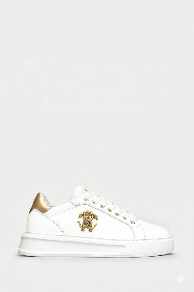 Жіночі снікерси Roberto Cavalli білі - RC22408w