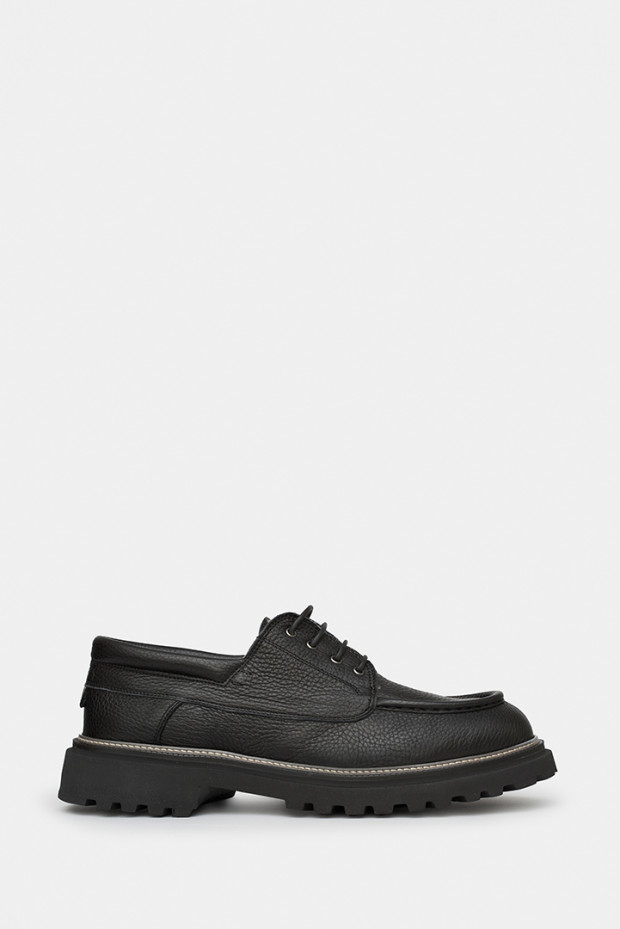 Чоловічі туфлі Camerlengo чорні - CM16371n
