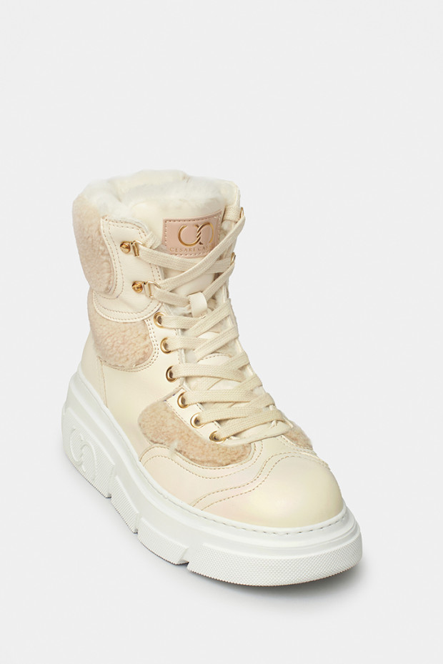 Жіночі кросівки Casadei бежеві - CP35255b