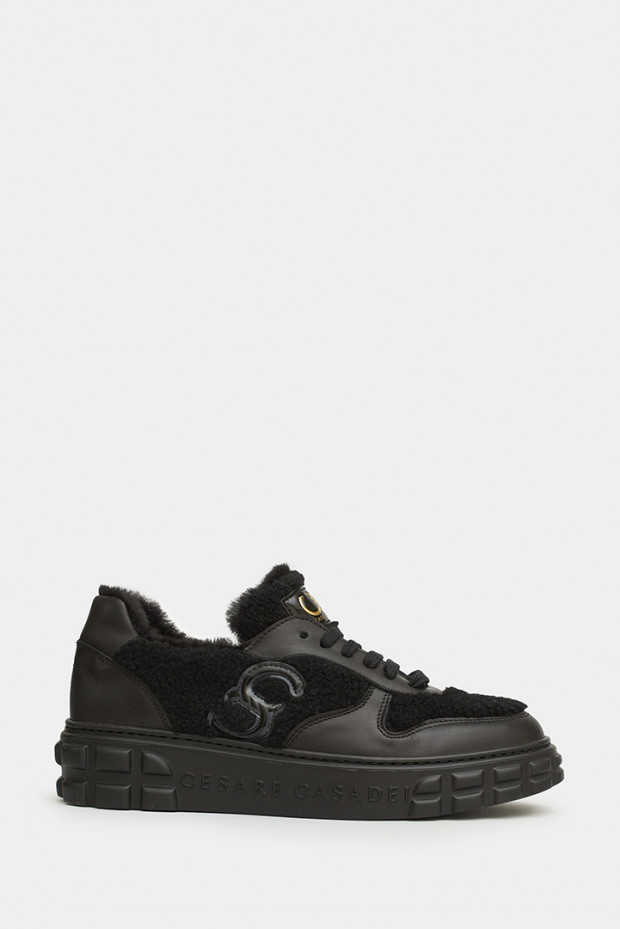 Жіночі кеди Casadei чорні - CS45256n