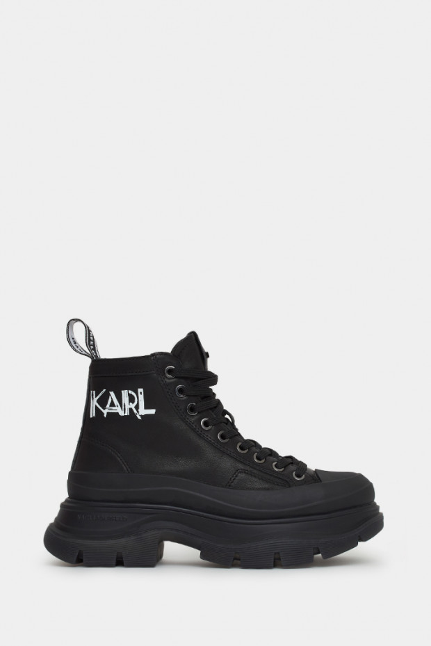 Жіночі черевики Karl Lagerfeld чорні - KL42950n