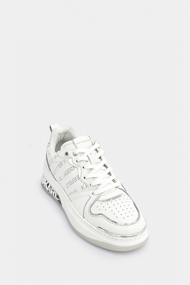 Жіночі кеди Karl Lagerfeld білі - KL62021w