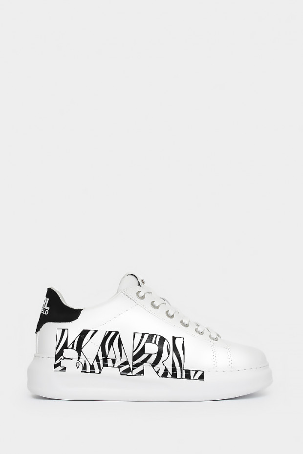 Жіночі снікерси Karl Lagerfeld білі - KL62571w