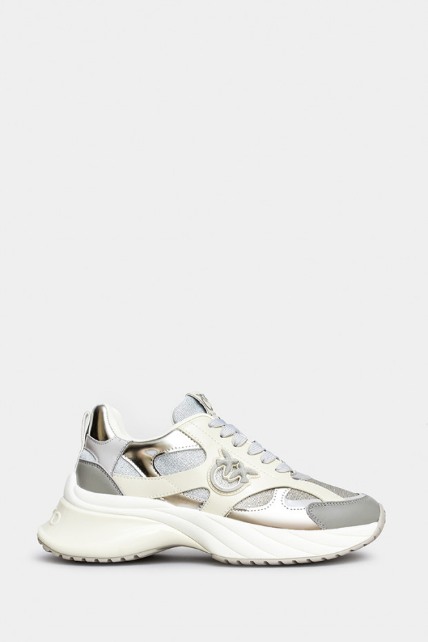 Жіночі кросівки Pinko світло-сірі - PN067g