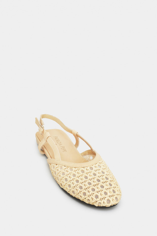 Жіночі босоніжки Patrizia Pepe бежеві - PP379b