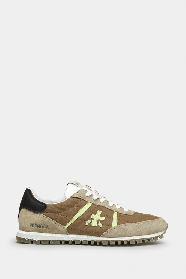 Чоловічі кросівки Premiata коричневі - PR6639b