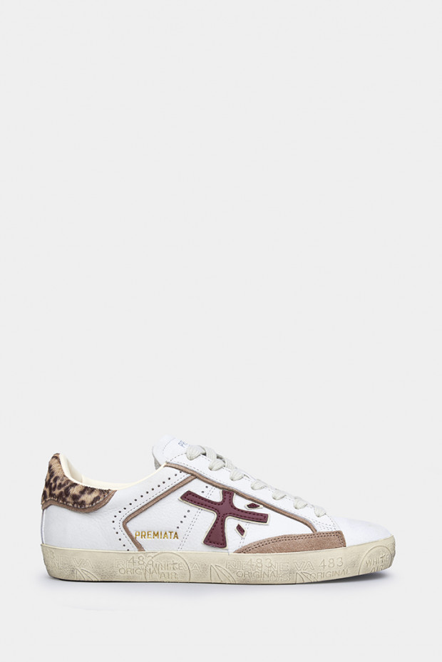 Жіночі кеди Premiata білі - PR6941w